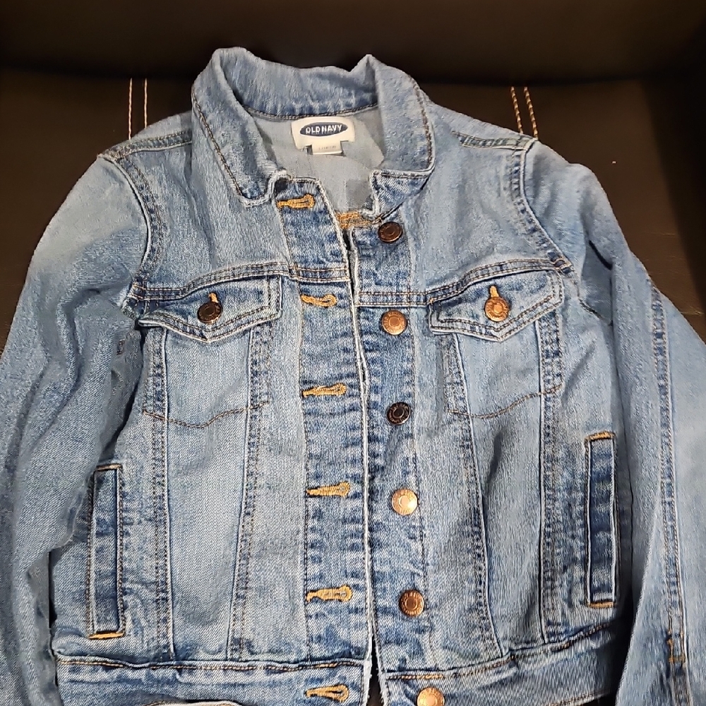 Old Navy Blue Jean Jacket Classic Denim Style